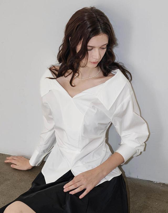 로트르드민 Lautre Amanda shirts 착용컷