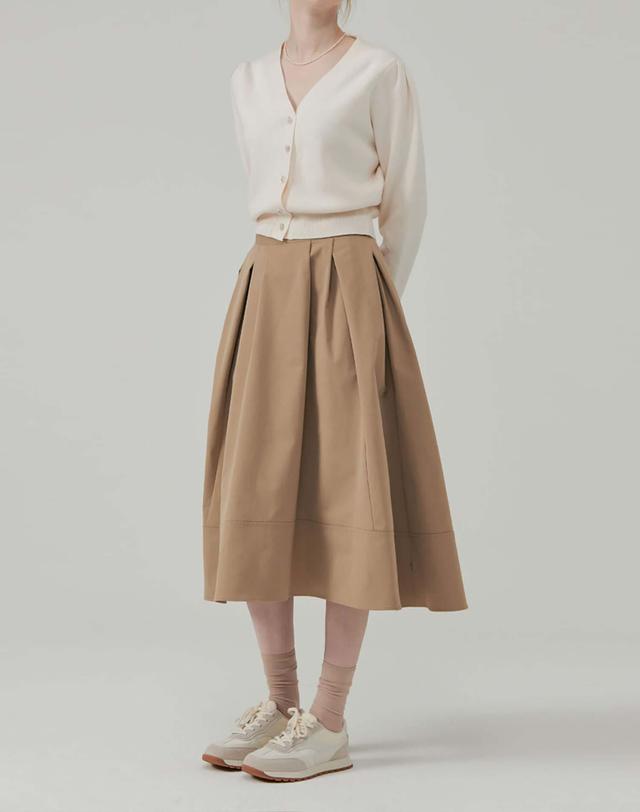 로트르드민 Lautre de min Anna Flare skirt 착용컷
