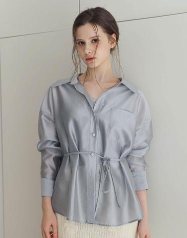 NEW Jadin Sheer Blue Shirts