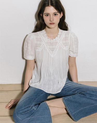 Letter Blouse