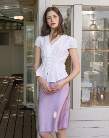 Text white Blouse