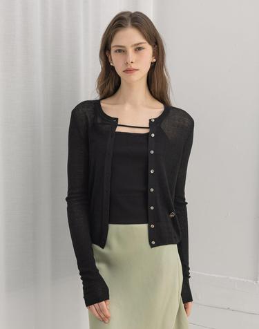 Tencel String Knit Top