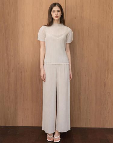 Pleated Pants