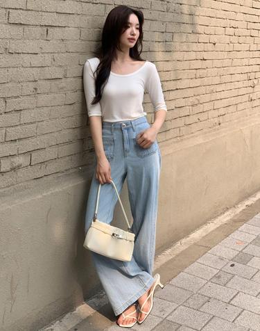 Linen Signature Denim