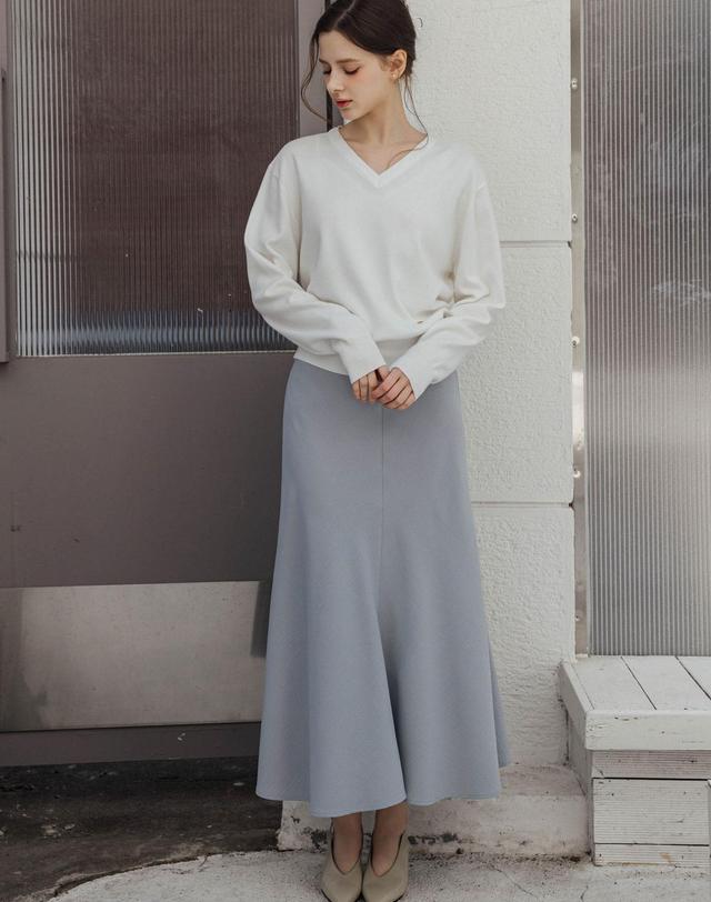 로트르드민 Muse Flared Skirt 착용컷