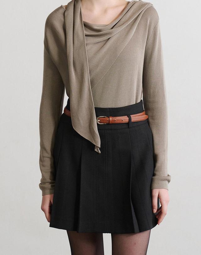 로트르드민 Lautre de min Basic Belt 착용컷