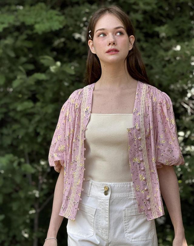 로트르드민 Lautre de mins Rachel Blouse 착용컷