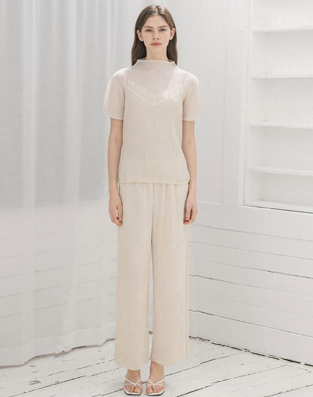 로트르드민 Pleated Pants 착용컷