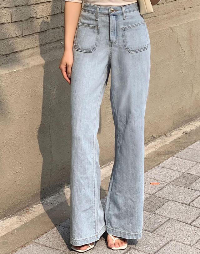로트르드민 Linen Signature Denim 착용컷