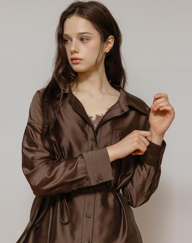로트르드민 New jadin Brown shirts 착용컷