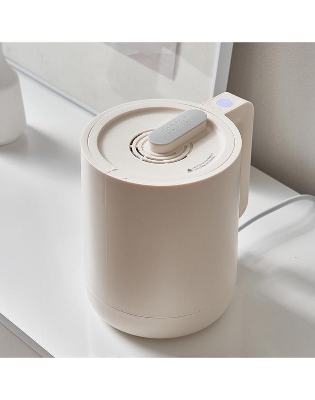 에코제트 에코제트 통세척 스텐 가열식가습기 미니 탁상용 책상 원룸 아기방 편한 LHD-1500 착용컷