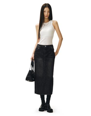 Signature Long Skirt DCSK003BlackB