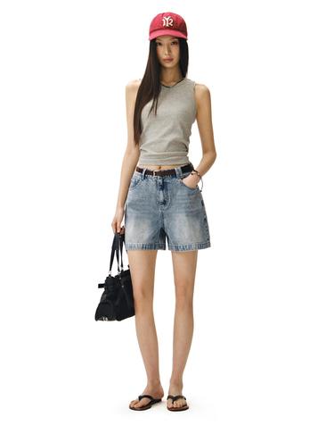 Signature Denim Shorts DCWPT007LBlueB