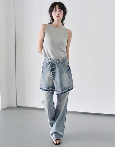 Wrap Skirt DCSK005LBlue