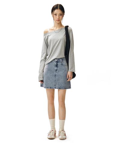 Signature Mini Skirt DCSK001LBlueA