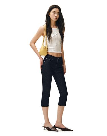 Low Rise Capri Jeans DCWPT023CPBLACK