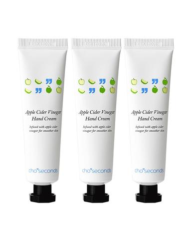 초세컨즈 애플 사이다 비니거 핸드크림 30ml 3개