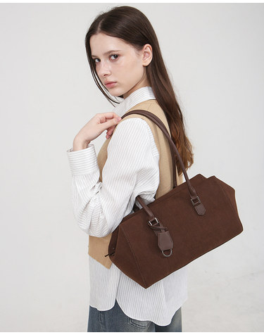 스웨이드 데일리 숄더백 LB60AHM209Z