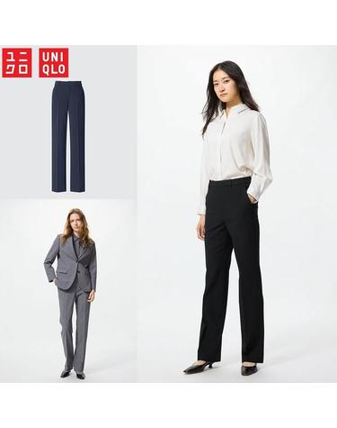 유니클로 재팬 스트레치 팬츠 슬랙스 정장 바지 3컬러 483309