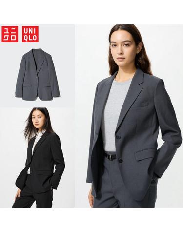 유니클로 재팬 감동 자켓 여성 블레이저 테일러드 정장 자켓 3컬러 484101