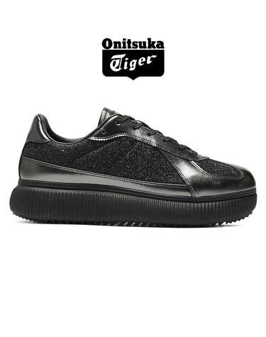 오니츠카타이거 델리시티 남녀 공용 스니커즈 운동화 블랙 건메탈 1183C479.001