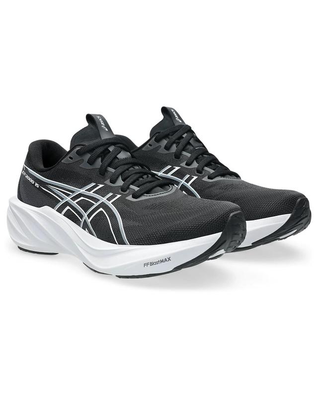 아식스 아식스 GT-2000 15 여성 런닝화 쿠션화 마라톤화 블랙 화이트 1012B998 001 착용컷