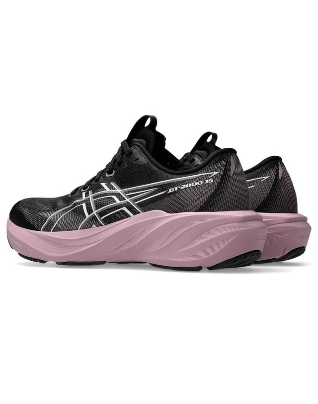 아식스 아식스 GT-2000 15 여성 런닝화 쿠션화 마라톤화 블랙 퍼플 1012B998 002 착용컷