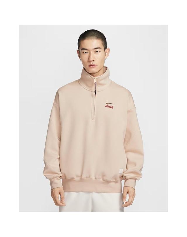 나이키 나이키 스포츠웨어 LNY 하프 집업 플리스 반집업 티셔츠 말의 해 2컬러 IQ3708-613 착용컷