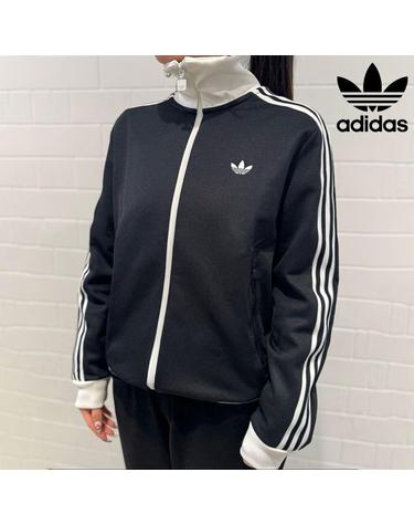 아디다스 아디다스 오리지널 클래식 트랙 탑 저지 자켓 남녀 공용 블랙 KD7969