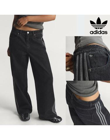 아디다스 오리지널 파이어버드 데님 트랙 팬츠 청바지 트루 블랙 데님 KD2909