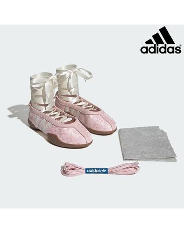 아디다스 태권도 메이 발레 코어 스트랩 스니커즈 운동화 샌디 핑크 IH6915