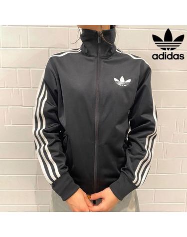 아디다스 오리지널 파이어버드 루즈 트랙 탑 저지 자켓 블랙 KD7983
