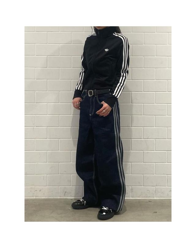 아디다스 아디다스 오리지널 파이어버드 클래식 트랙 탑 저지 자켓 블랙 KD7981 착용컷