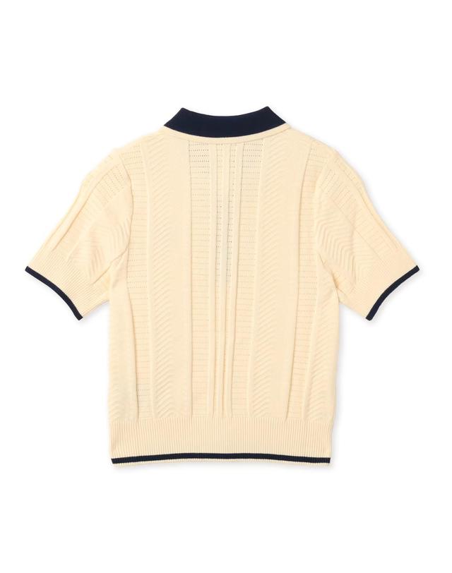 아디다스 아디다스 오리지널 케이블 니트 칼리 반팔 폴로 티셔츠 2컬러 KT1862 KR7059 착용컷