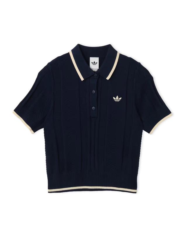 아디다스 아디다스 오리지널 케이블 니트 칼리 반팔 폴로 티셔츠 2컬러 KT1862 KR7059 착용컷