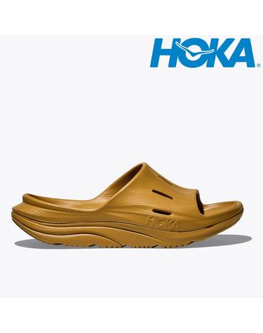 호카 HOKA 오라 리커버리 슬라이드 3 남녀 공용 슬리퍼 샌들 머스타드 씨드 1135061 MDMS