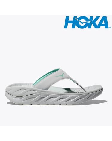 호카 HOKA 오라 리커버리 플립 여성 쪼리 슬리퍼 플립플랍 코스믹 그레이 1117910 CMCG