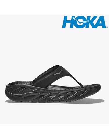 호카 HOKA 오라 리커버리 플립 여성 쪼리 슬리퍼 플립플랍 블랙 1117910 BDGGR