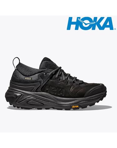 호카 HOKA 카하 3 로우 GTX 남성 트레킹화 등산화 운동화 블랙 1162532 BBLC