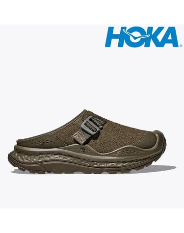 호카 HOKA 오라 프리모 EXT 남녀 공용 뮬 슬라이드 샌들 슬리퍼 앤티크 올리브 1168973 AQLV