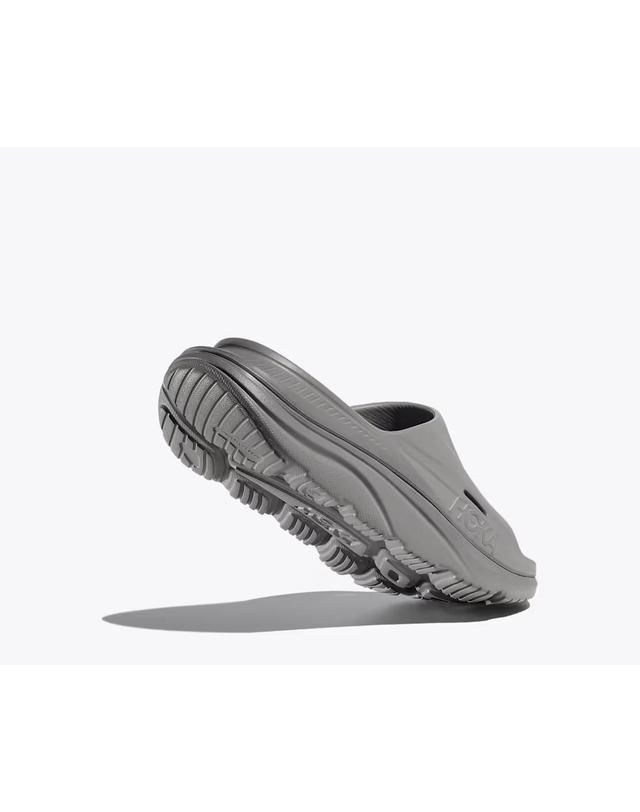 호카 호카 HOKA 오라 리커버리 슬라이드 3 남녀 공용 슬리퍼 샌들 그레이 1135061 GYGY 착용컷