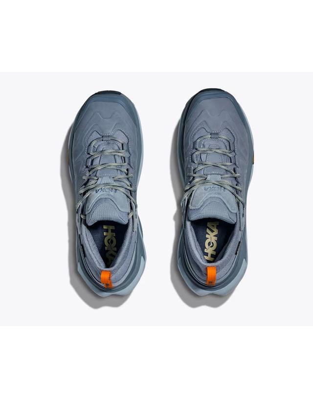 호카 호카 HOKA 카하 3 로우 GTX 남성 트레킹화 등산화 운동화 워시드 블루 1162532 WMN 착용컷