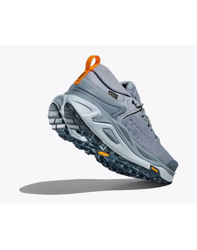 호카 호카 HOKA 카하 3 로우 GTX 남성 트레킹화 등산화 운동화 워시드 블루 1162532 WMN 착용컷
