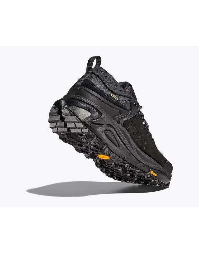 호카 호카 HOKA 카하 3 로우 GTX 남성 트레킹화 등산화 운동화 블랙 1162532 BBLC 착용컷