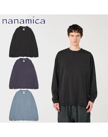 나나미카 OOAL L/S Pocket Tee 롱 슬리브 포켓 긴팔 티셔츠 3컬러 S26ST015