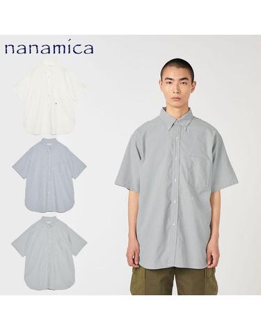 나나미카 Button Down Wind S/S Shirt 반팔 셔츠 3컬러 SUGS404