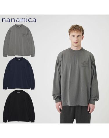나나미카 OOAL Polyester Jersey Long Sleeve Tee 롱 슬리브 3컬러 S26FH008