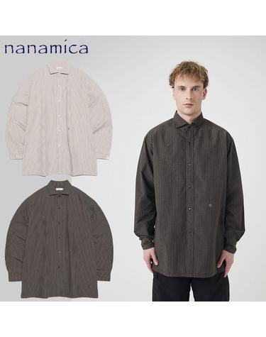 나나미카 Micro Plaid Wind Shirt 체크 윈드 셔츠 2컬러 S26FG064