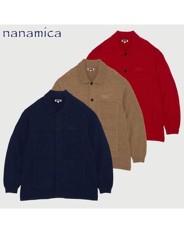나나미카 OOAL Wool Knit Cruiser Jacket 울 니트 자켓 3컬러 S26FA027