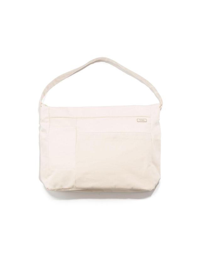 나나미카 나나미카 Cotton Canvas Shoulder Bag 코튼 캔버스 숄더백 가방 2컬러 S26SU016 착용컷